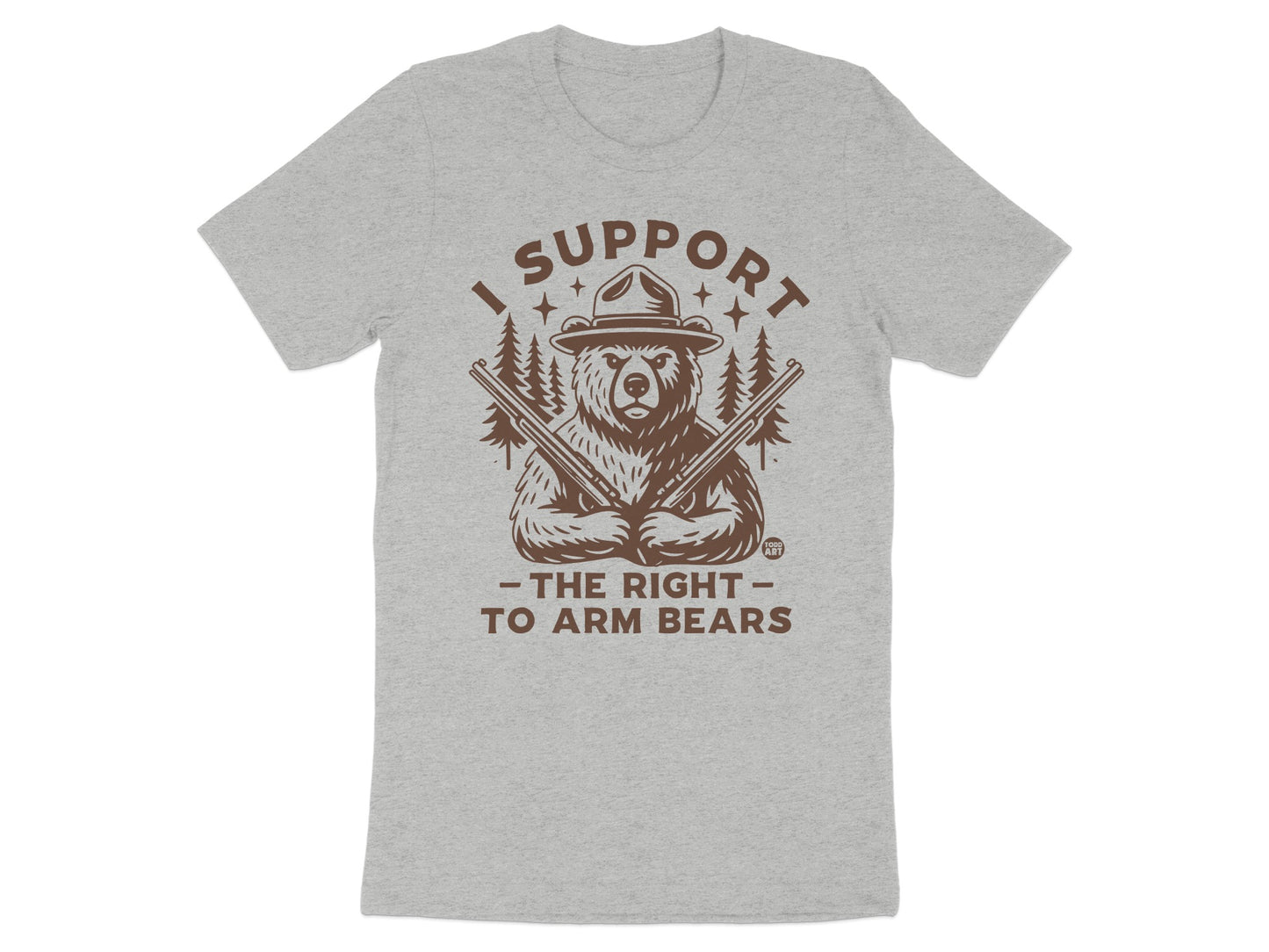 I Support The Right To Arm Bears Graphic T-Shirt