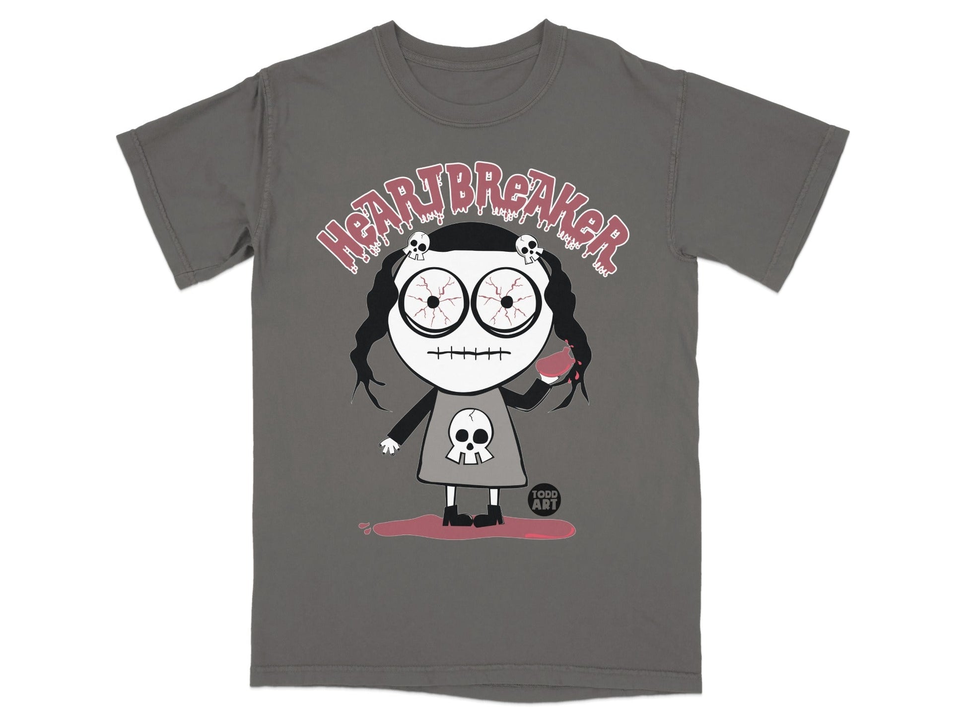 Heartbreaker Graphic Todd Art Character T-Shirt