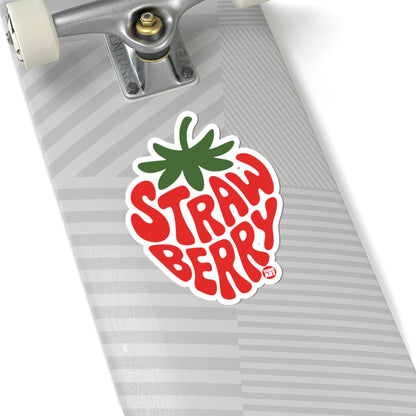 Strawberry Todd Art Sticker