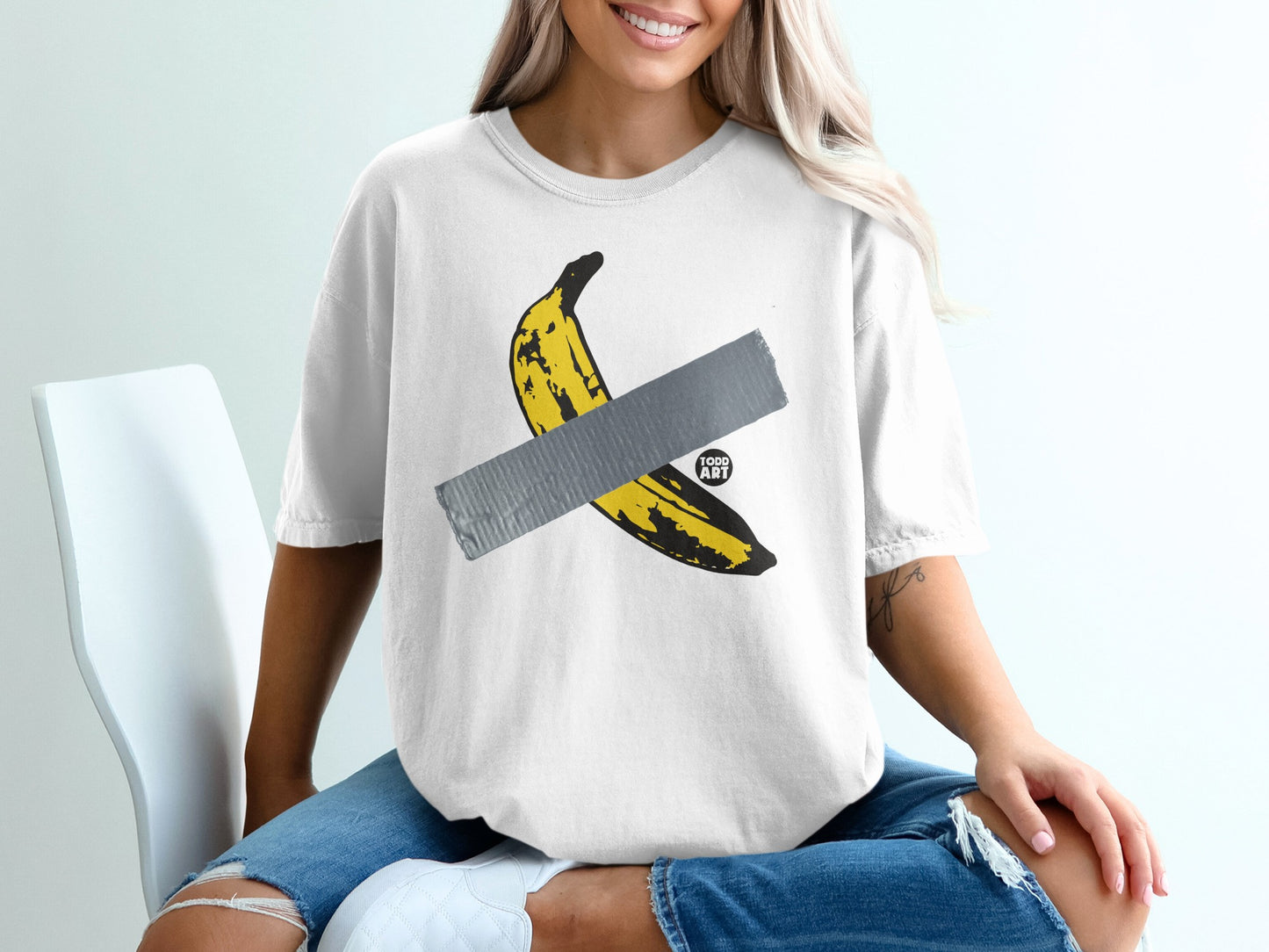 Banana Duct Taped Design Unique TODD ART product type