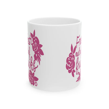 Floral Fancy Todd Art Mug