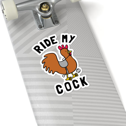 Ride My CockTodd Art Sticker
