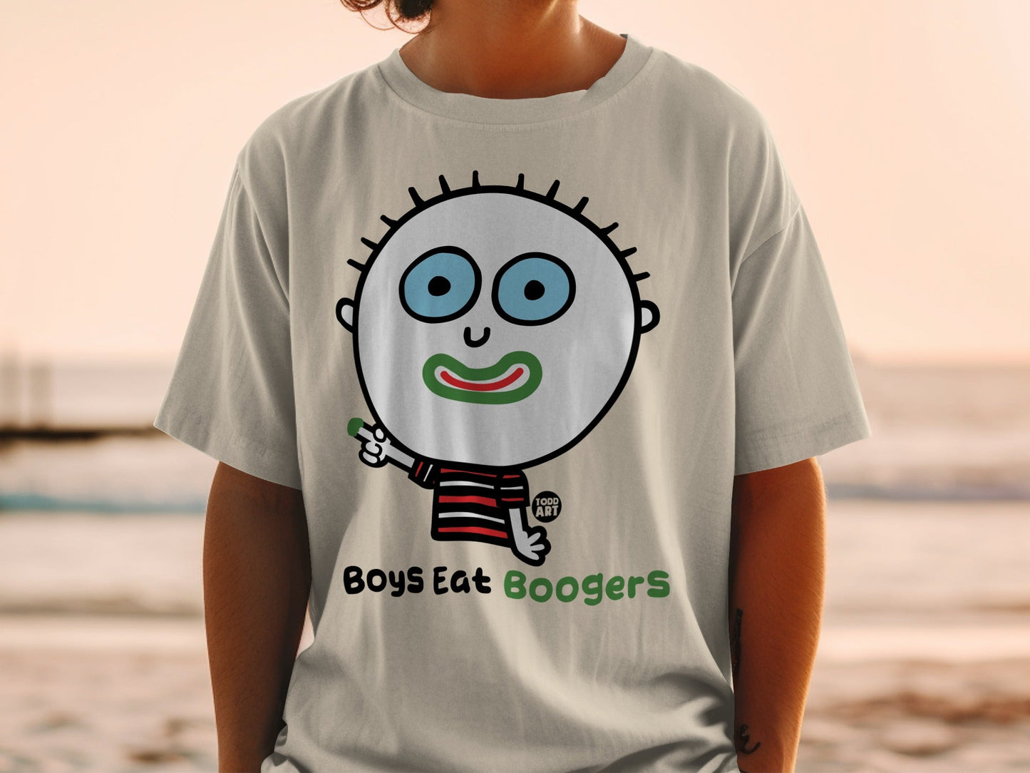 Boys Eat Boogers Graphic T-Shirt