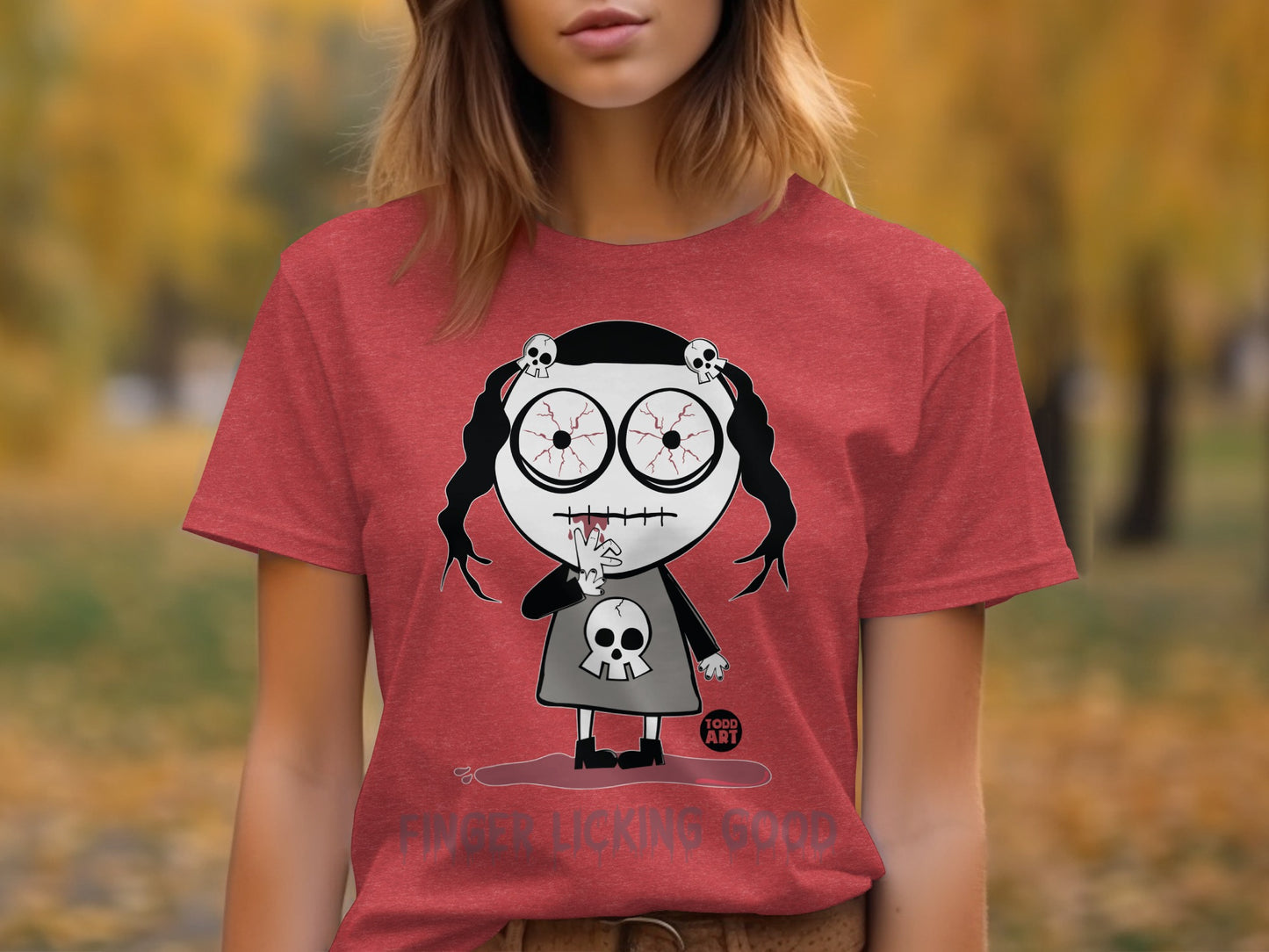 Funny Skull Character Halloween Theme Shirt