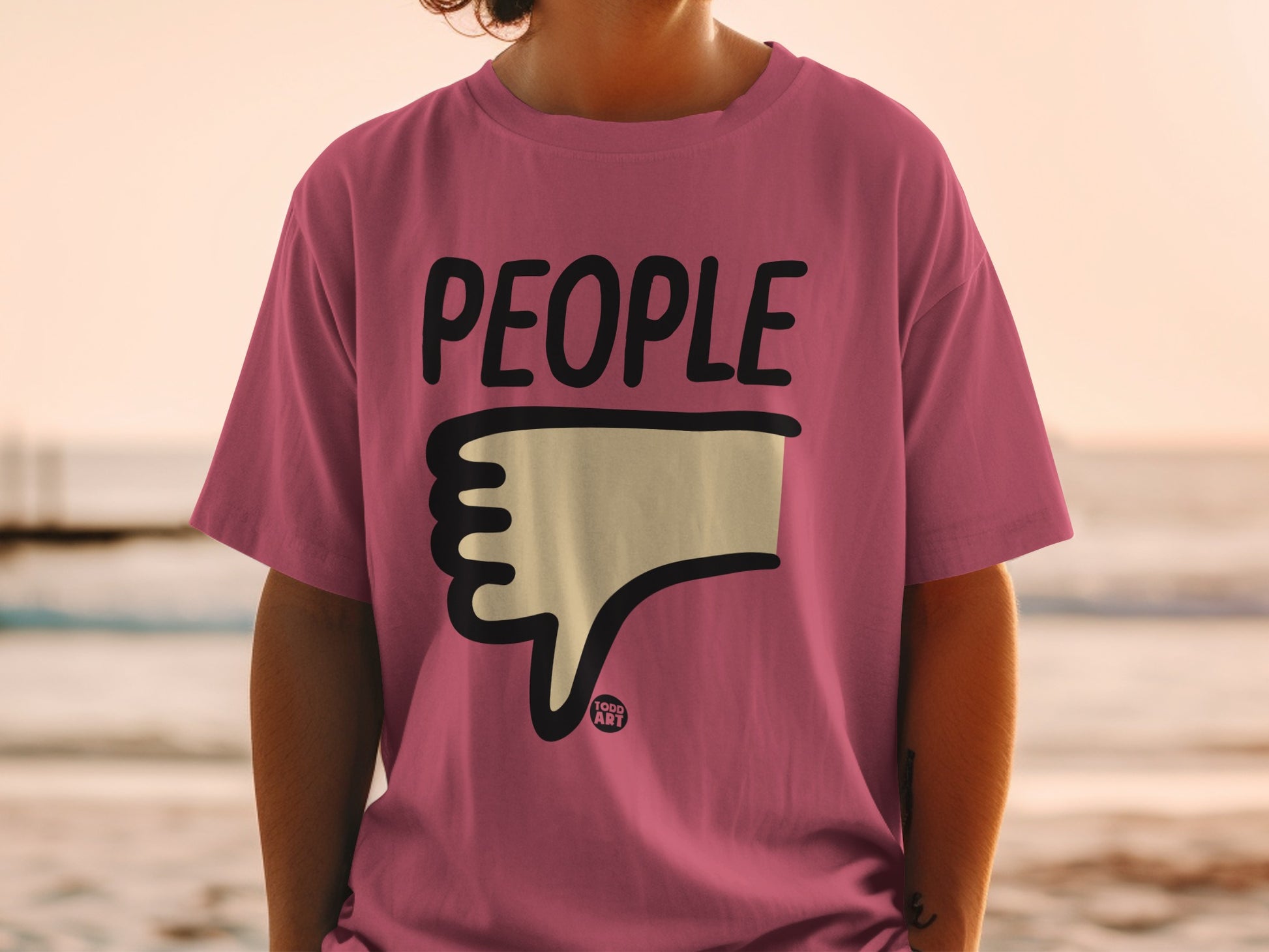 PEOPLE Thumbs Down Icon TODD ART Design product type