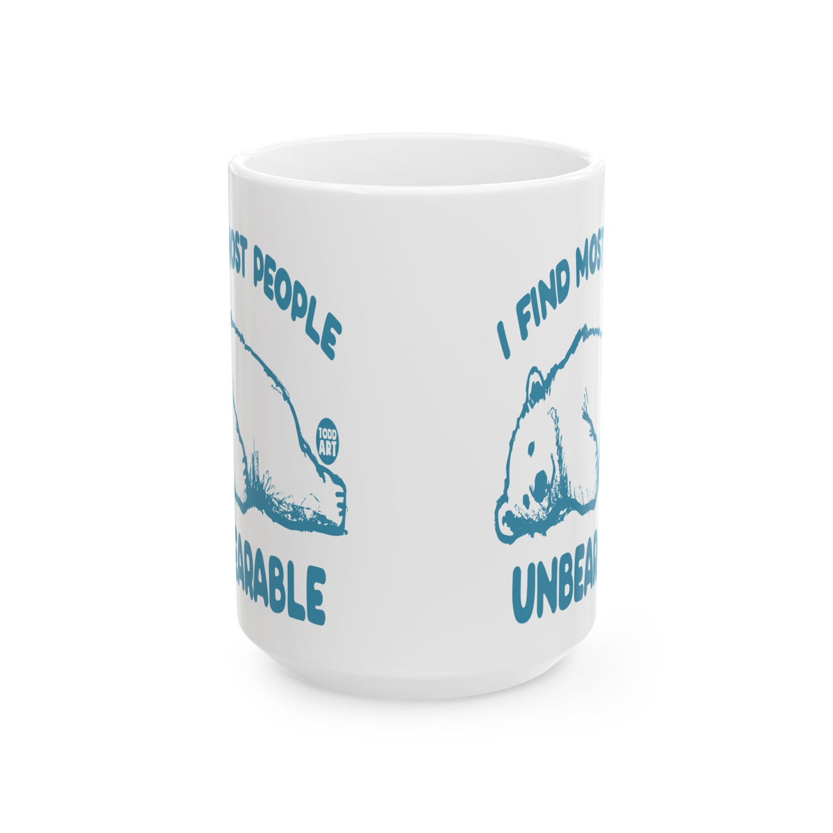Misanthrope's Motto Todd Art Mug