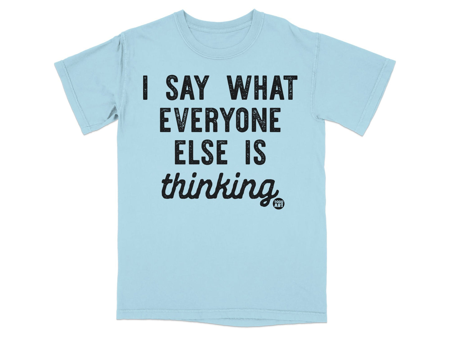 I Say What Everyone Else Is Thinking T-shirt
