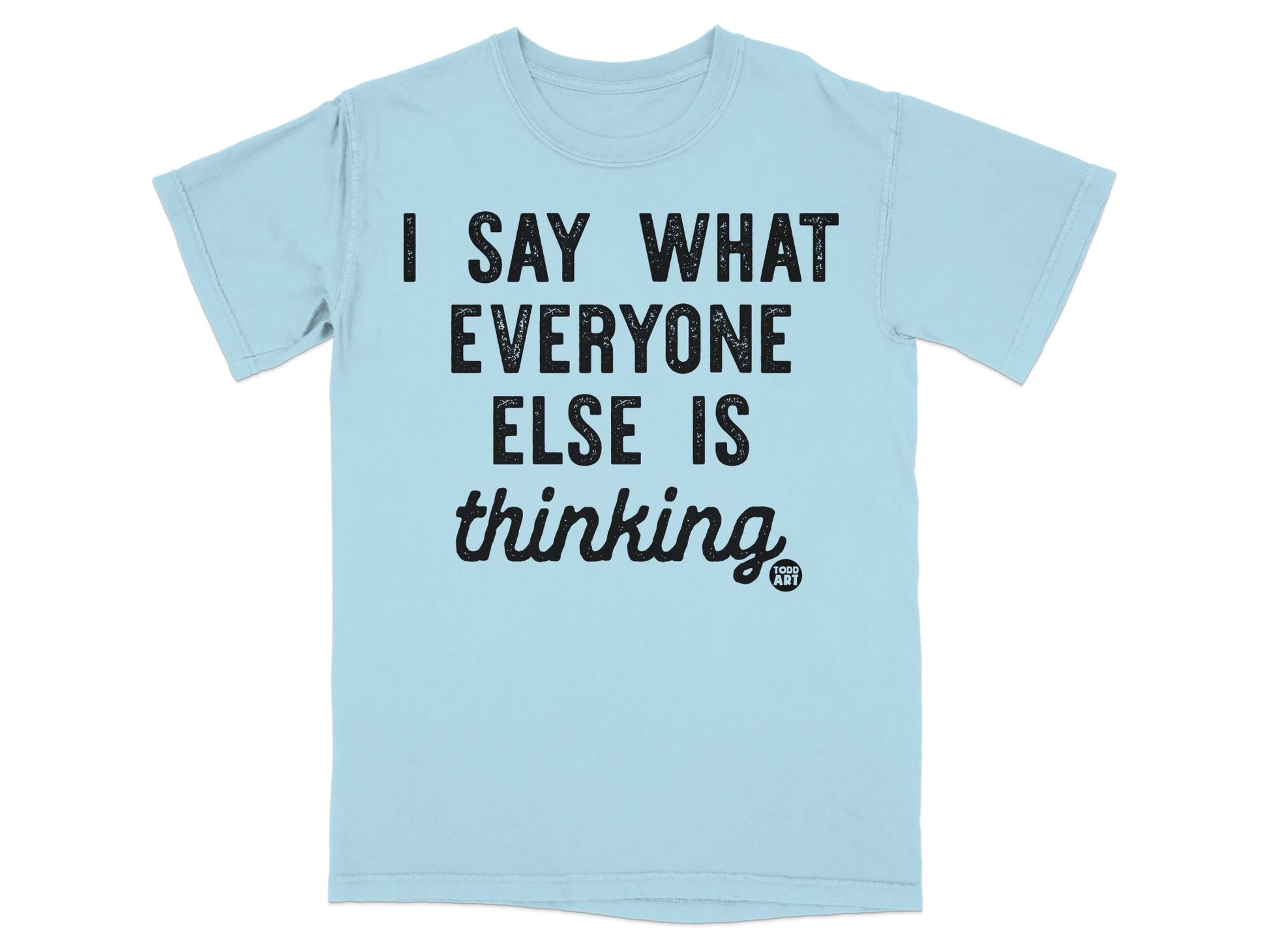 I Say What Everyone Else Is Thinking T-shirt