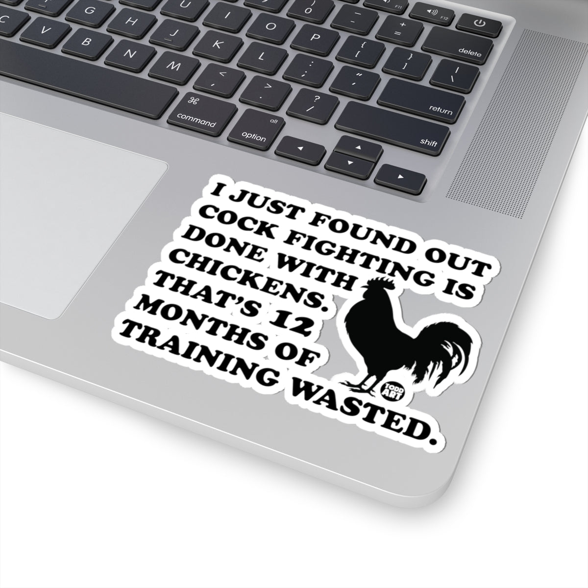Training RegretTodd Art Sticker