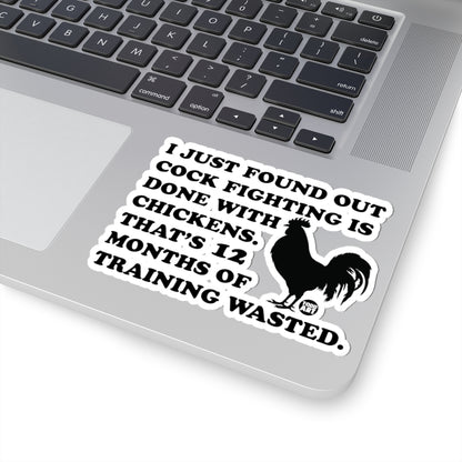 Training RegretTodd Art Sticker