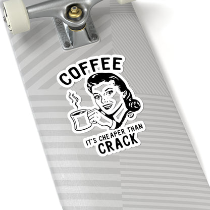 Coffee Todd Art Sticker