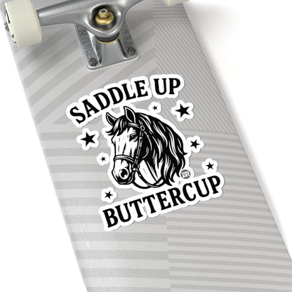 Western Horse VibesTodd Art Sticker