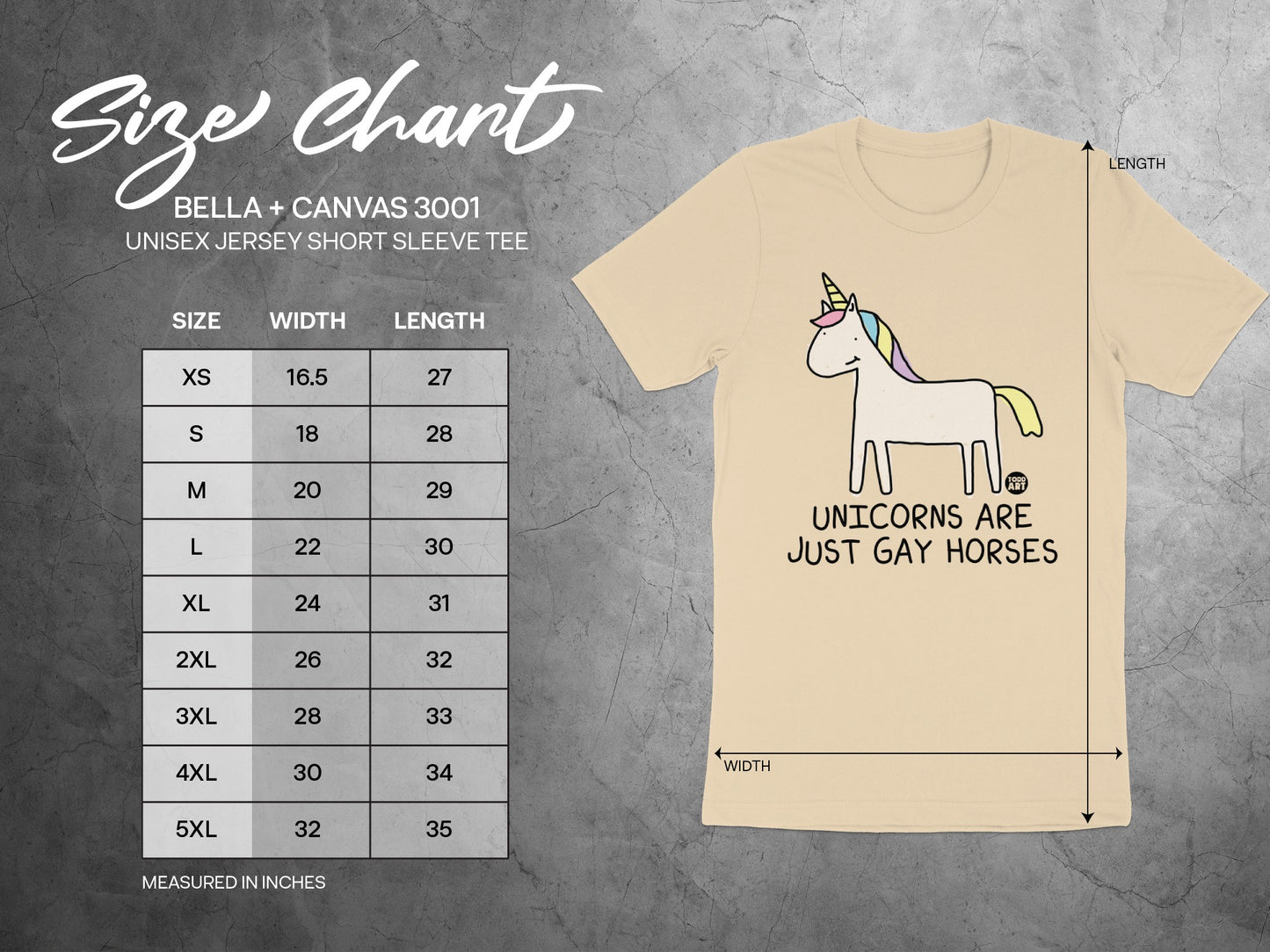 Unisex Jersey Short Sleeve Tee Unicorns Are Just Gay Horses