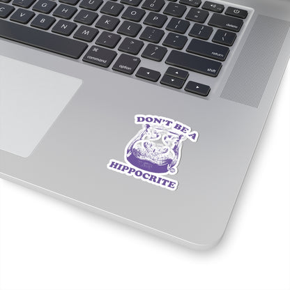 Hippocrite WarningTodd Art Sticker