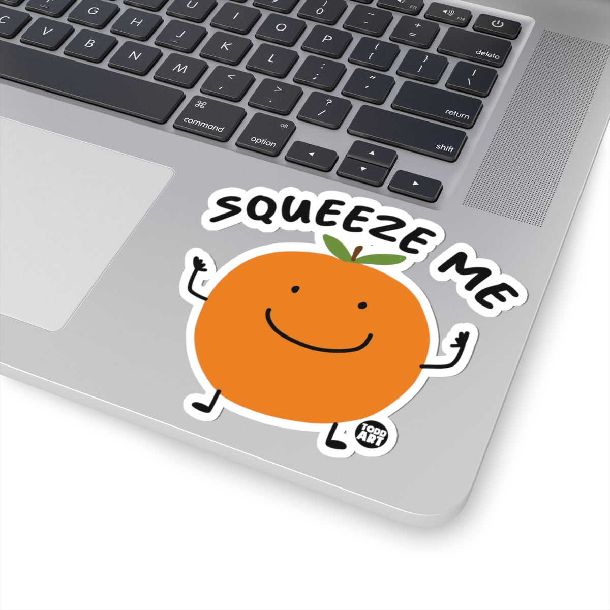 Squeeze MeTodd Art Sticker