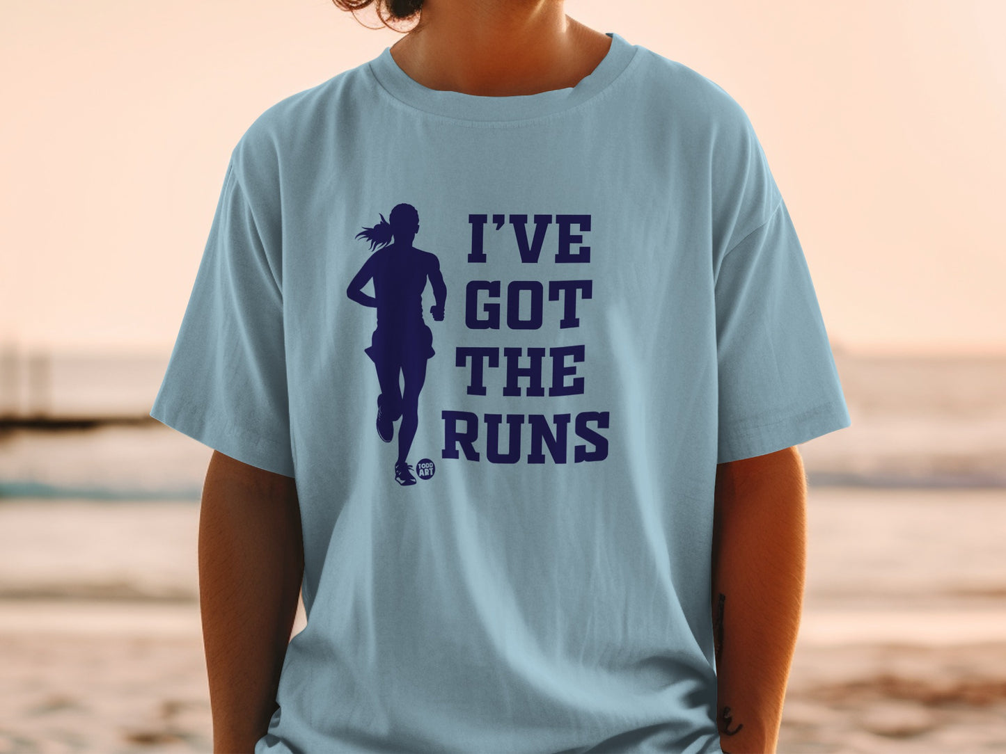 I'VE GOT THE RUNS Runner Exercise Humor T-shirt product type