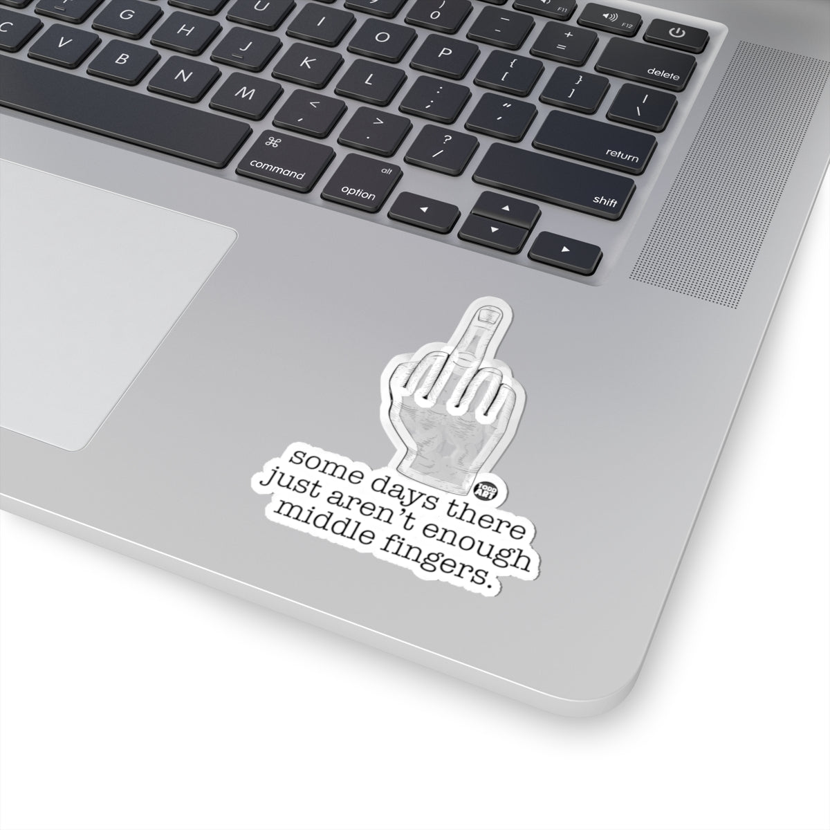 Middle FingerTodd Art Sticker