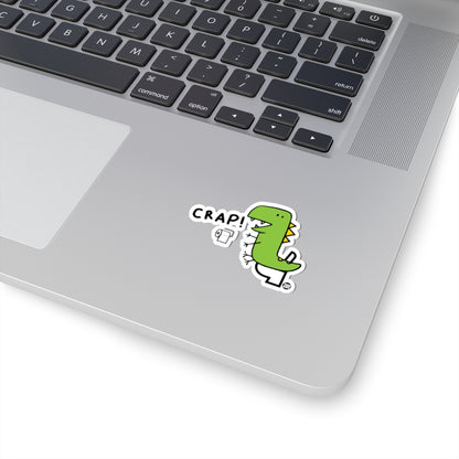 CRAP! Todd Art Sticker