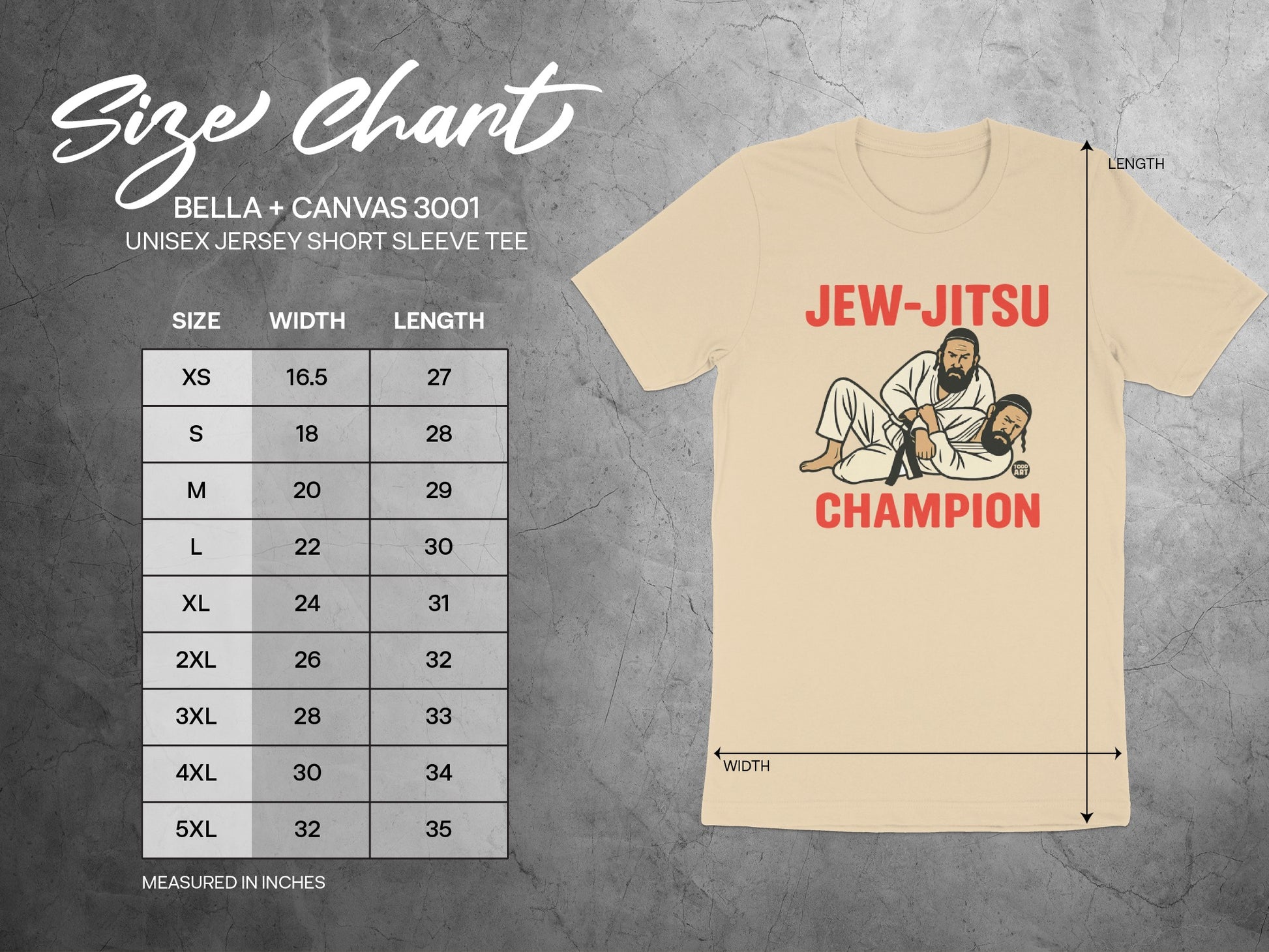 Jew-Jitsu Champion Short Sleeve Tee