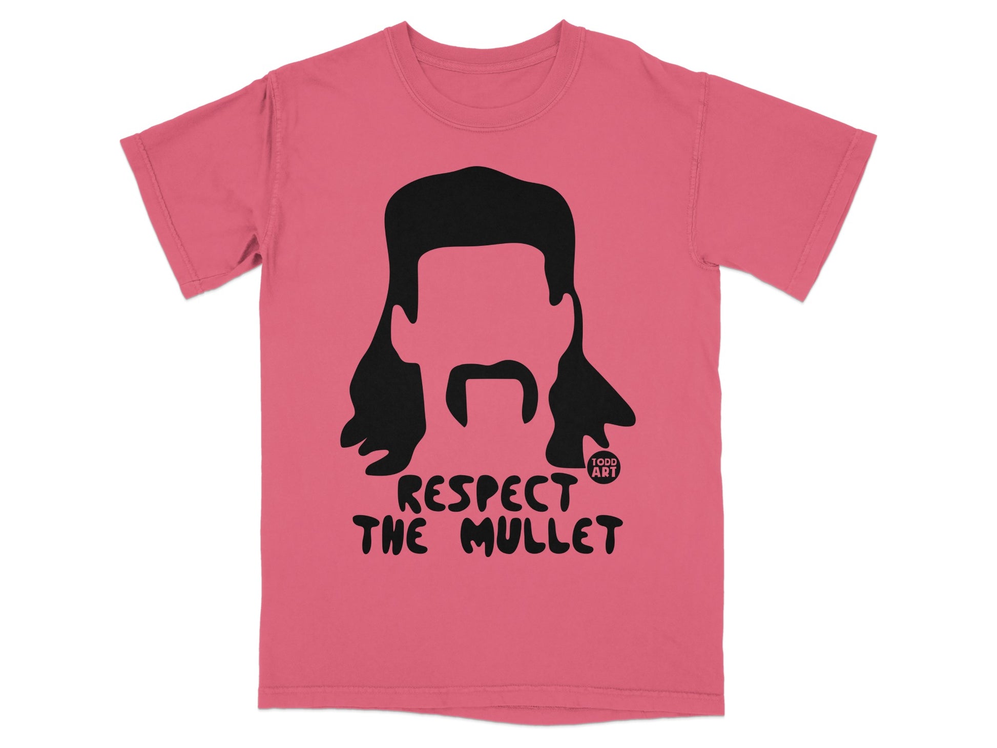 Respect The Mullet Pink Mullet Design product type
