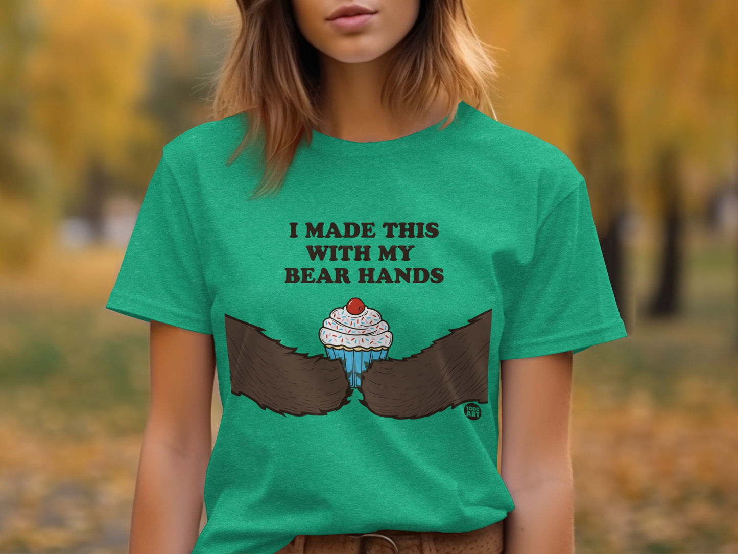 I Made This With My Bear Hands Graphic T-shirt
