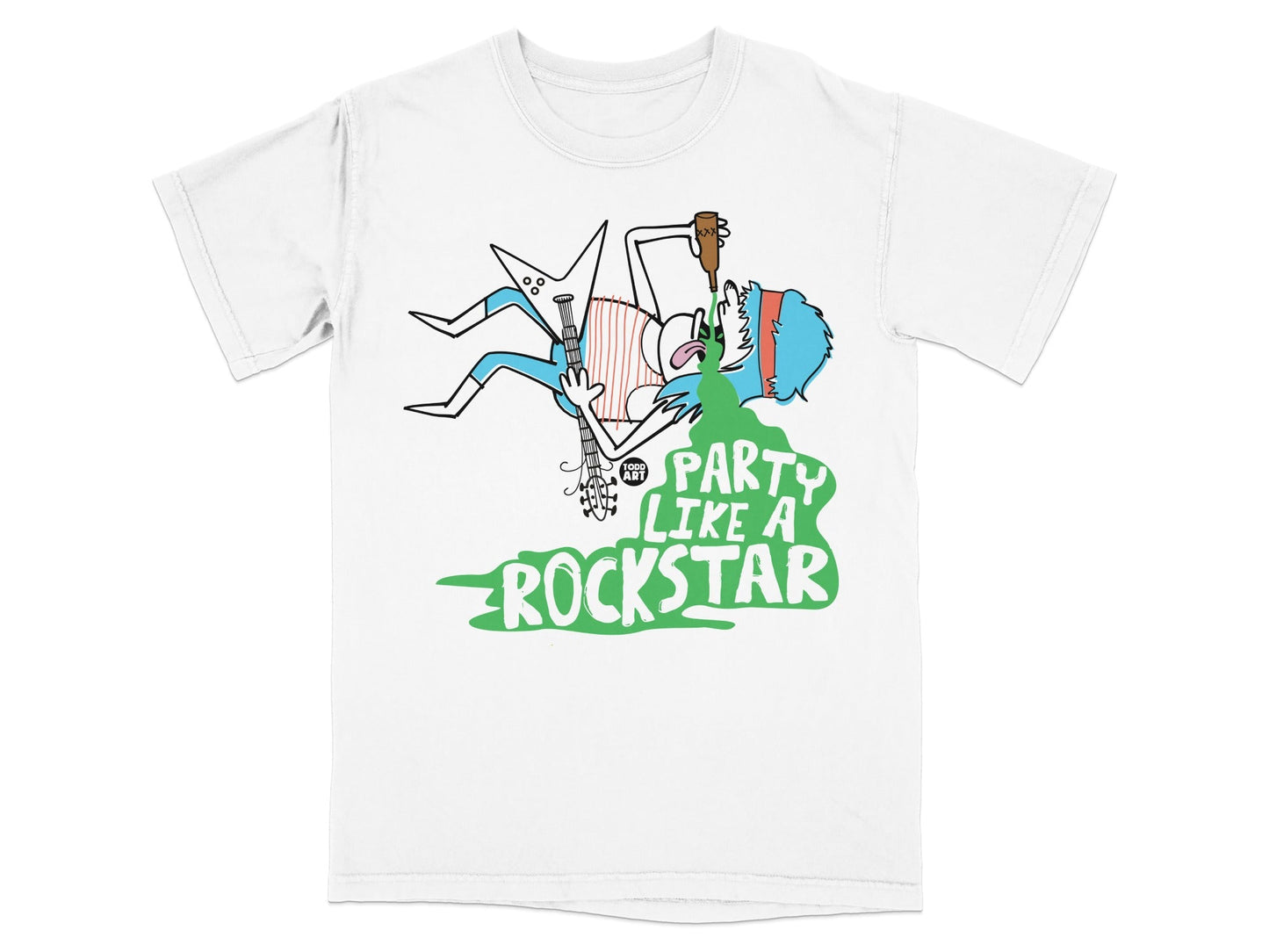 Party Like A Rockstar Graphic T-Shirt Product