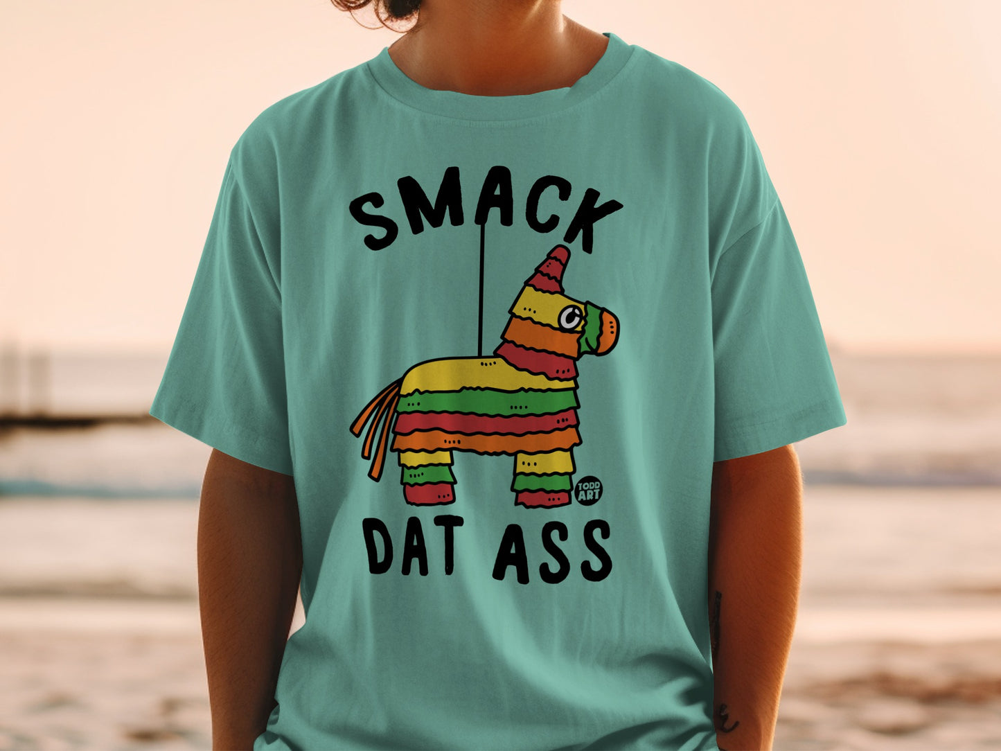 SMACK DAT ASS Piñata Graphic Design Humorous product type