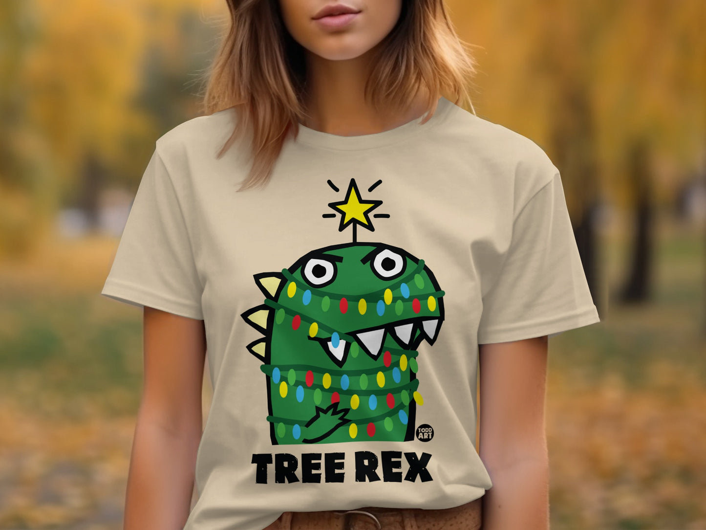 Tree Rex Dino Graphic Tee for Casual Outfits