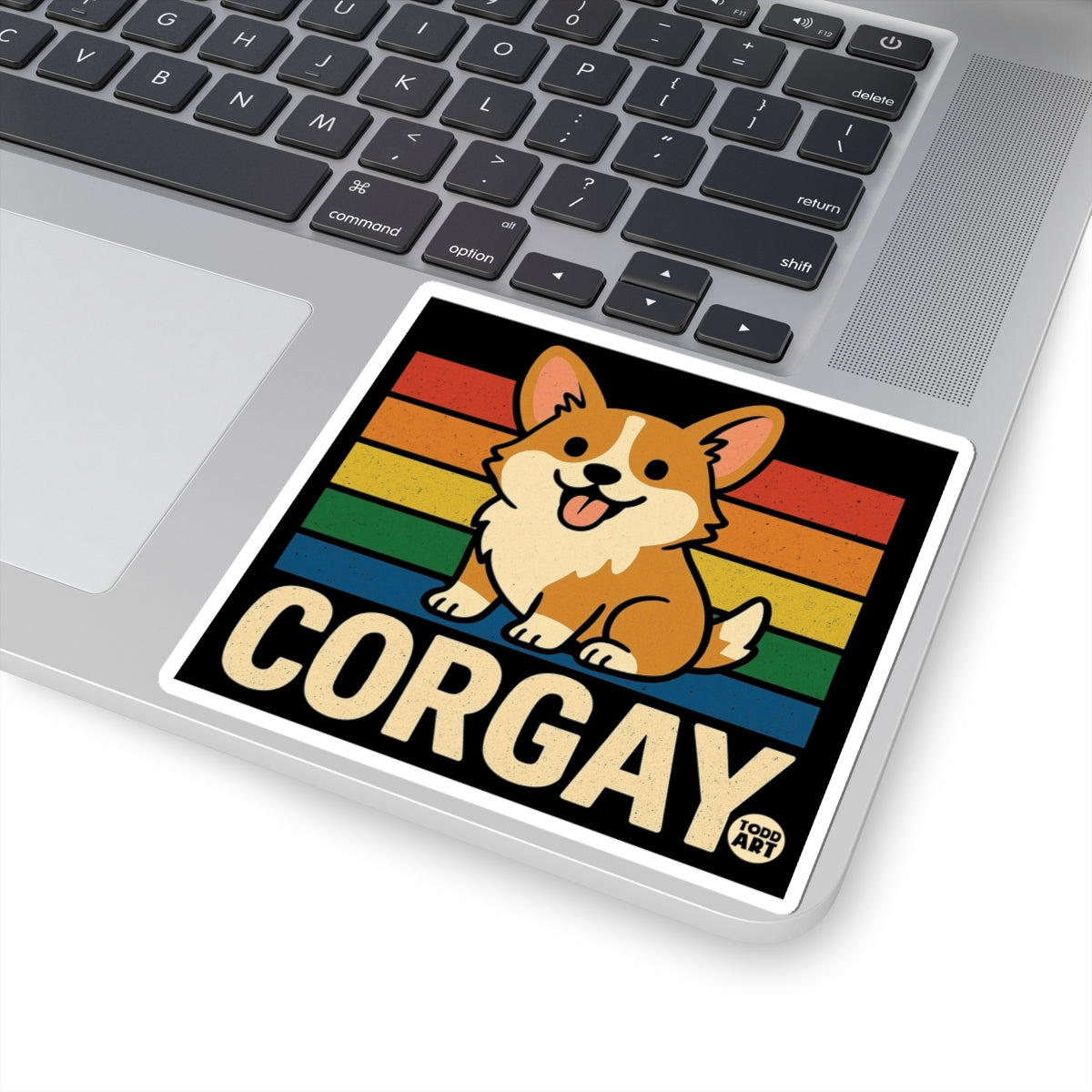 Corgay Todd Art Sticker