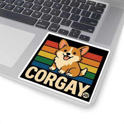 Corgay Todd Art Sticker