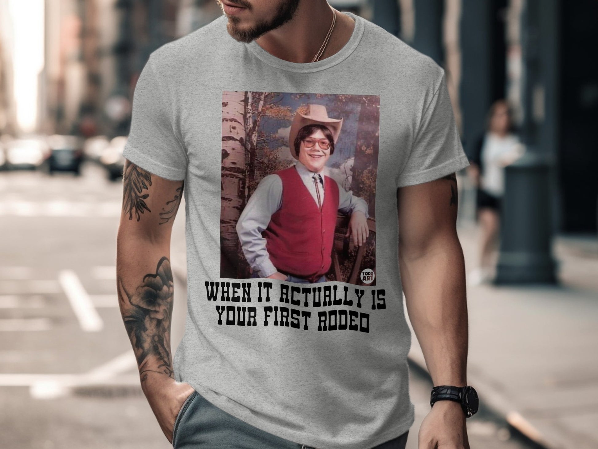 When It Actually Is Your First Rodeo Graphic Shirt