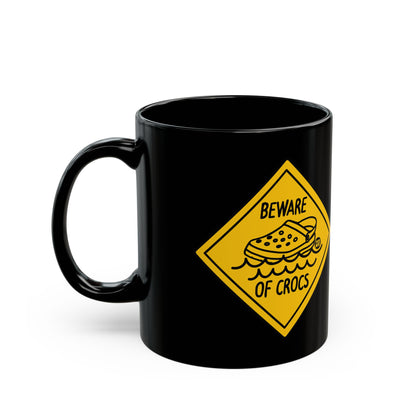 Beware of Crocs Todd Art Mug
