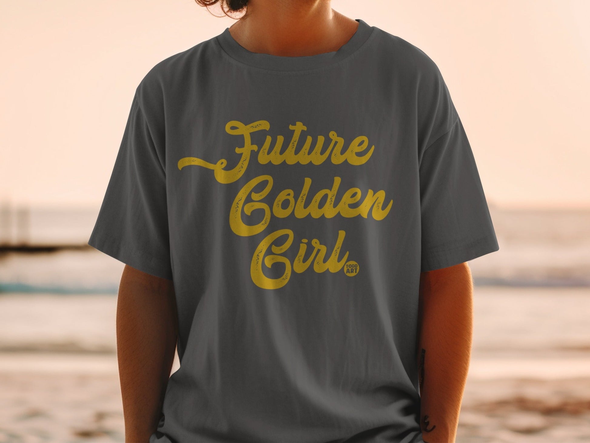Future Golden Girl Inspirational Unisex T-Shirt