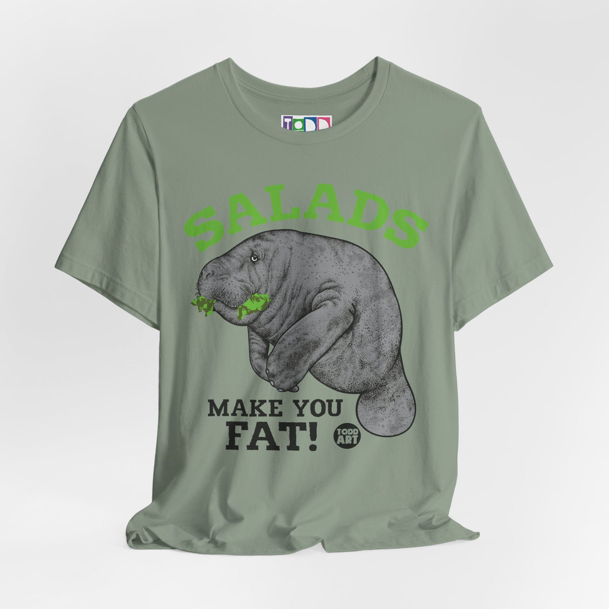 salads-make-you-fat-manatee