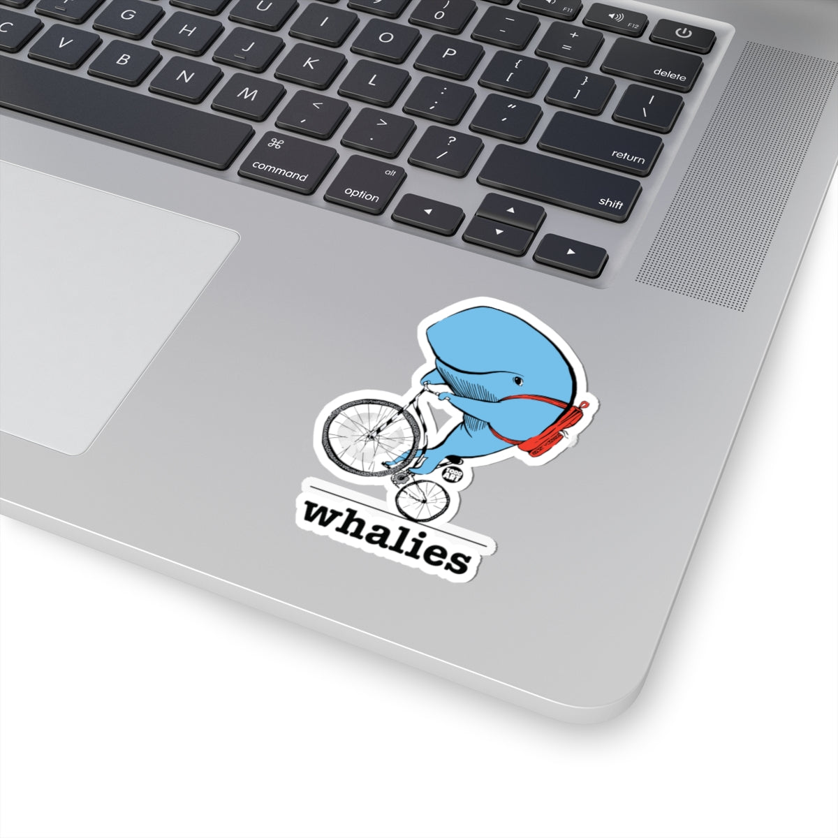 Whales on WheelsTodd Art Sticker
