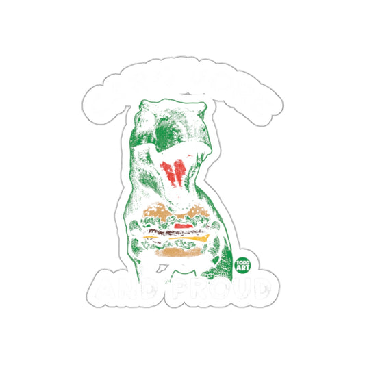 Capybara And Proud Sticker Perfect for Decor