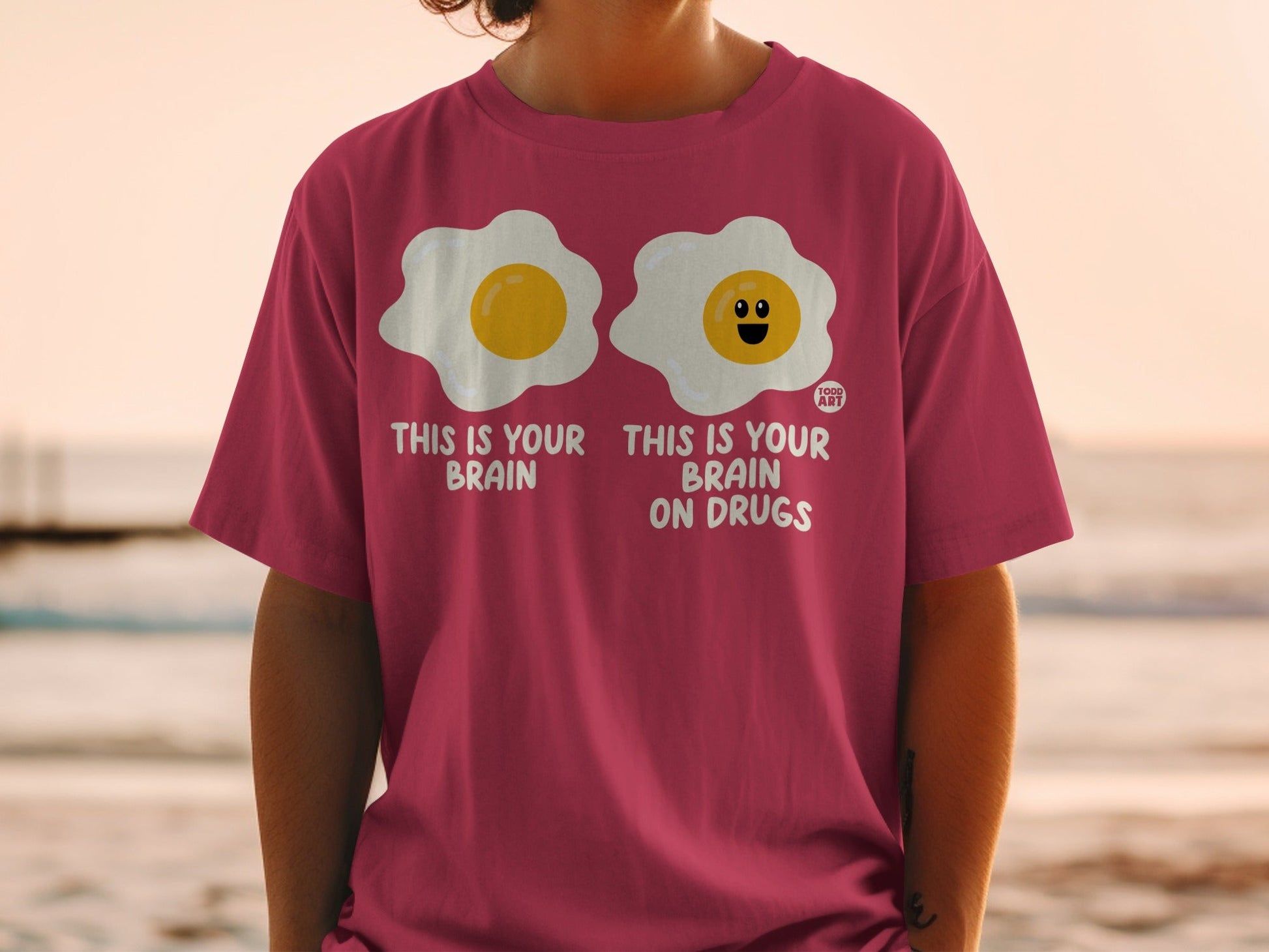 Funny This Is Your Brain On Drugs T-Shirt