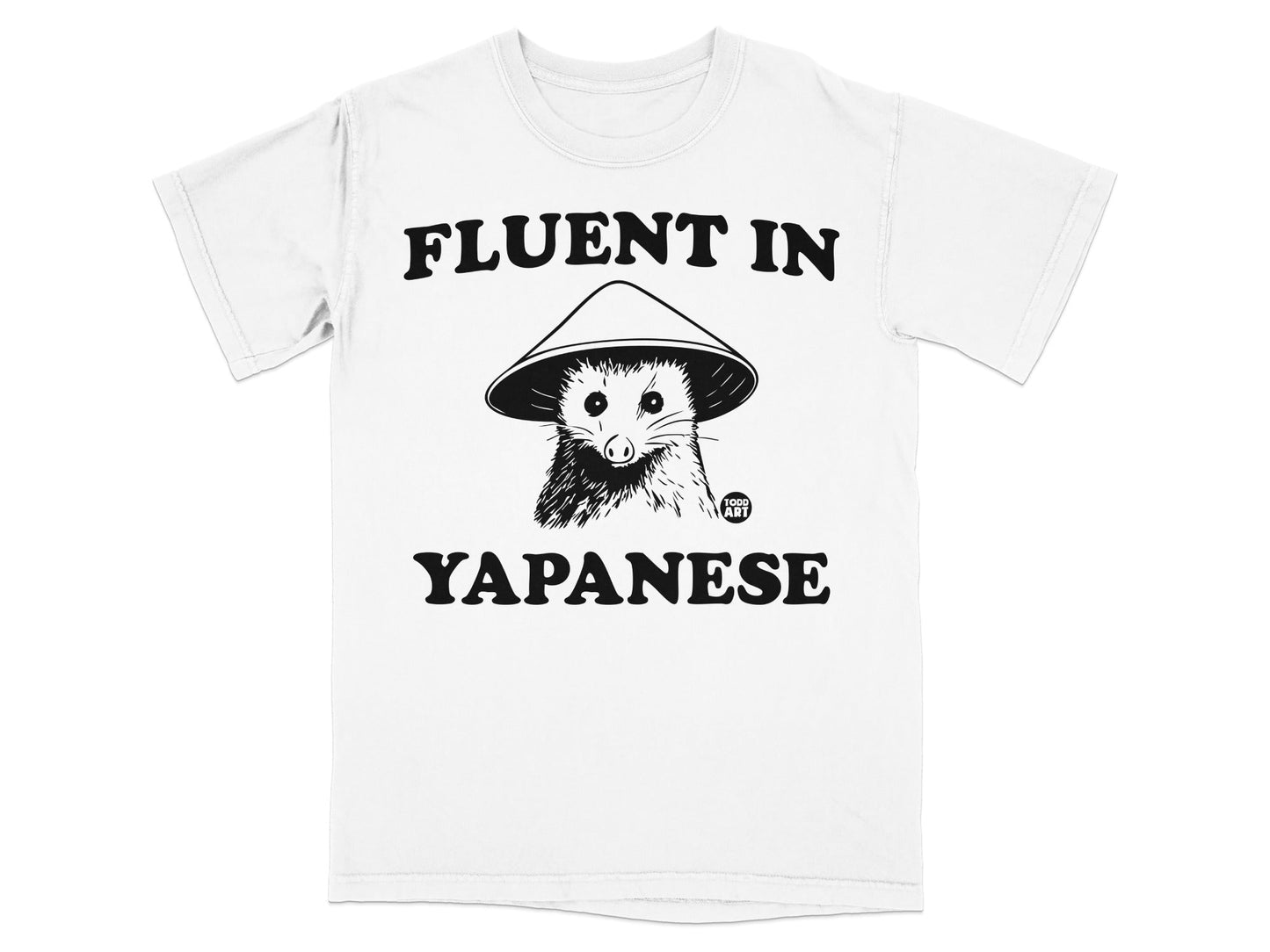 Fluent In Yapanese Funny Graphic T-shirt