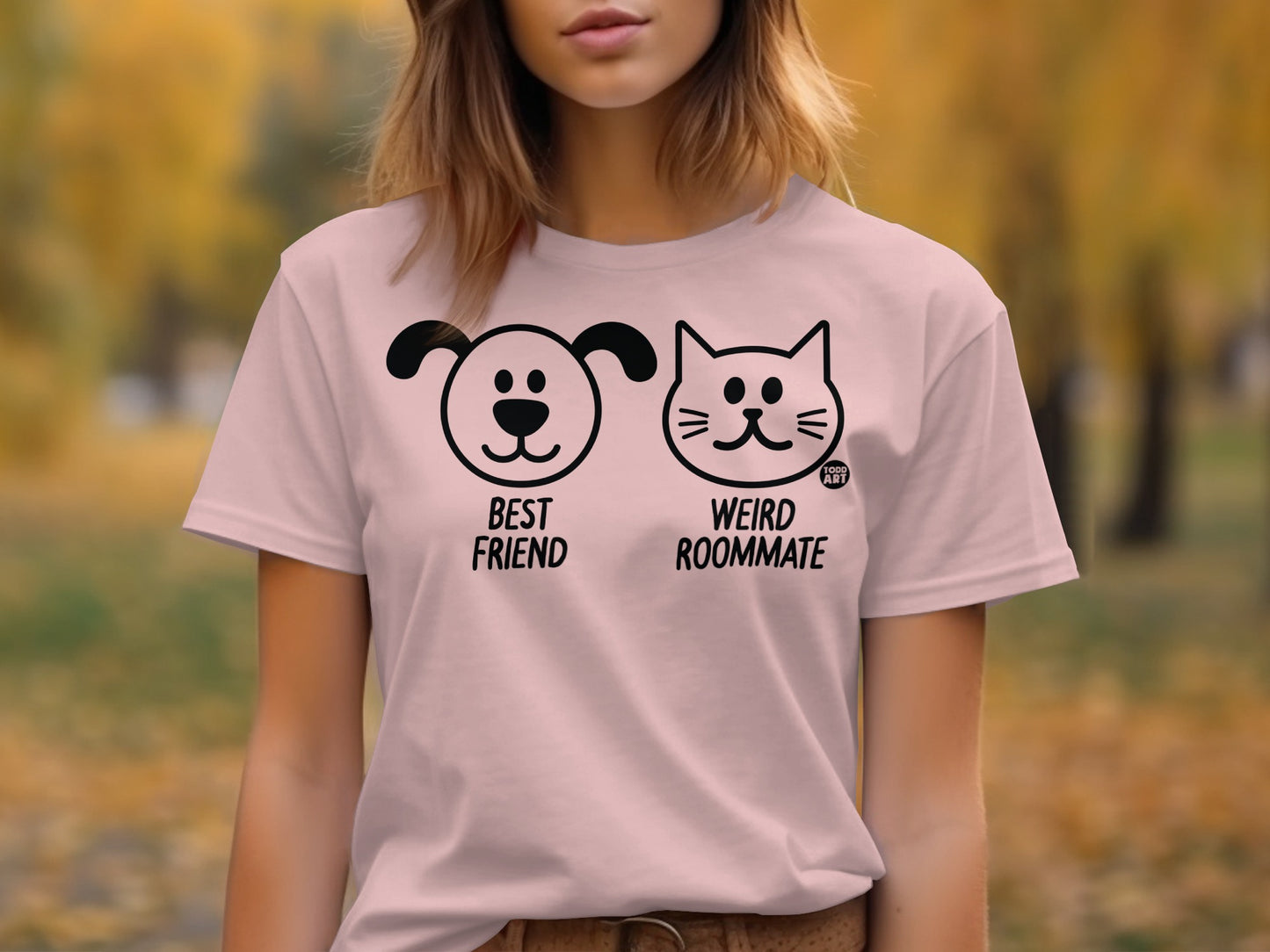 Best Friend Weird Roommate Graphic T-shirt product type