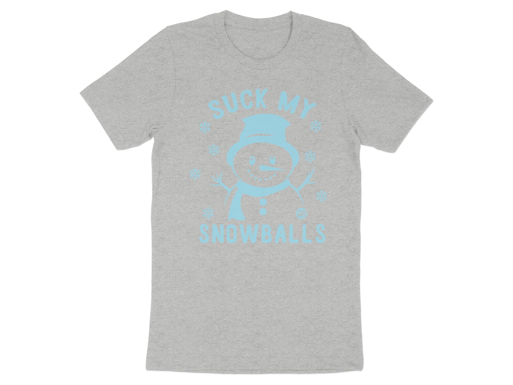 Suck My Snowballs Funny Snowman Graphic T-shirt product