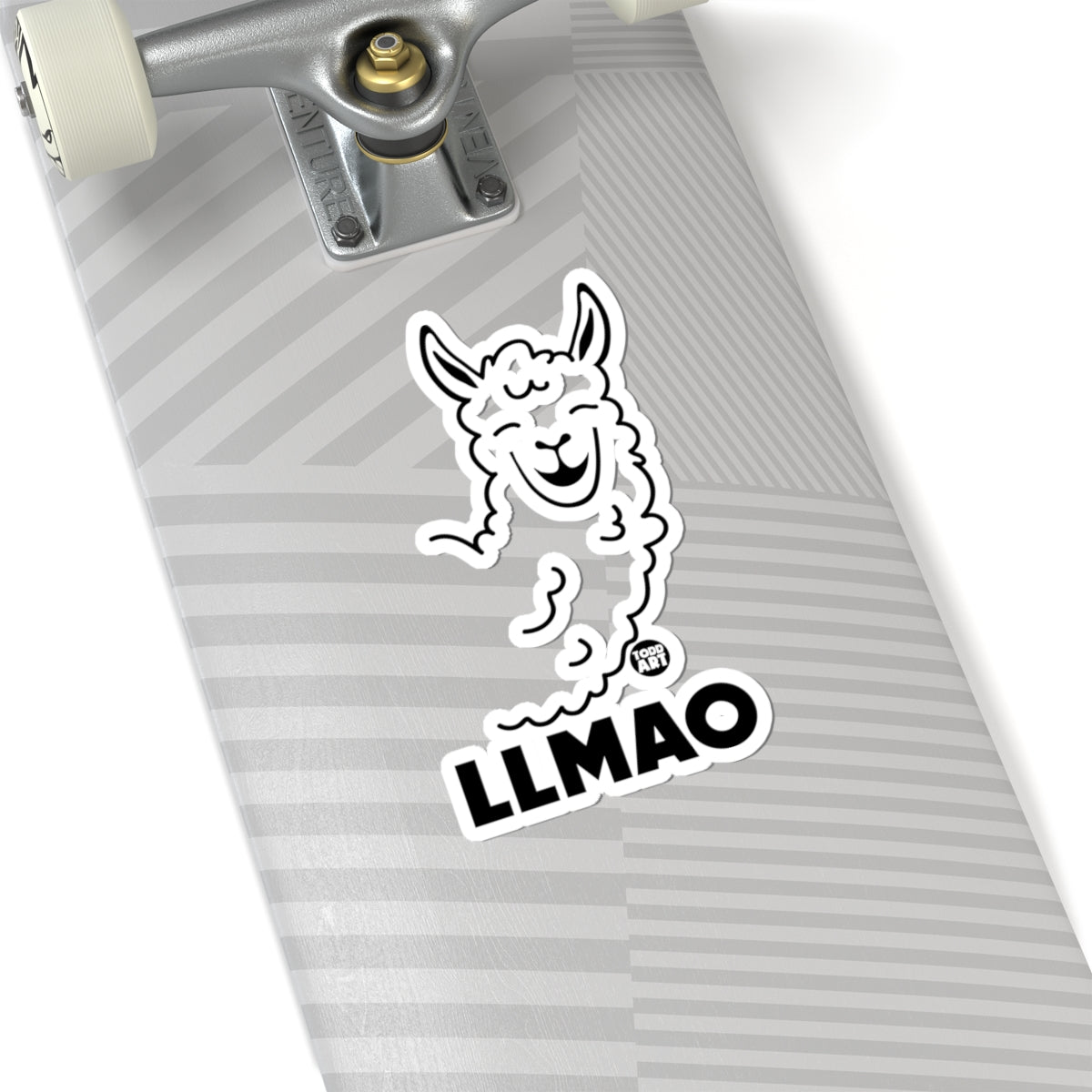 LlamaTodd Art Sticker