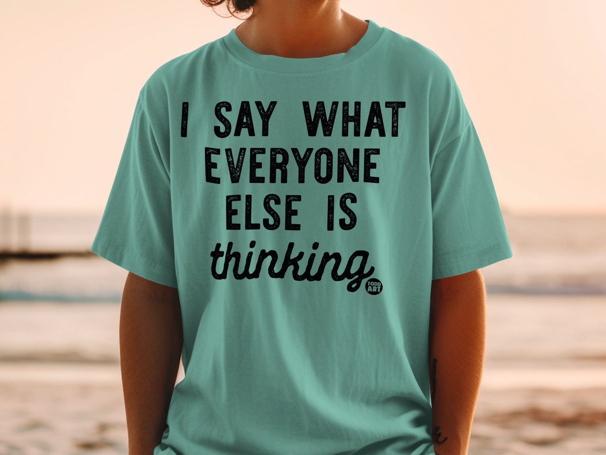 I Say What Everyone Else Is Thinking T-shirt