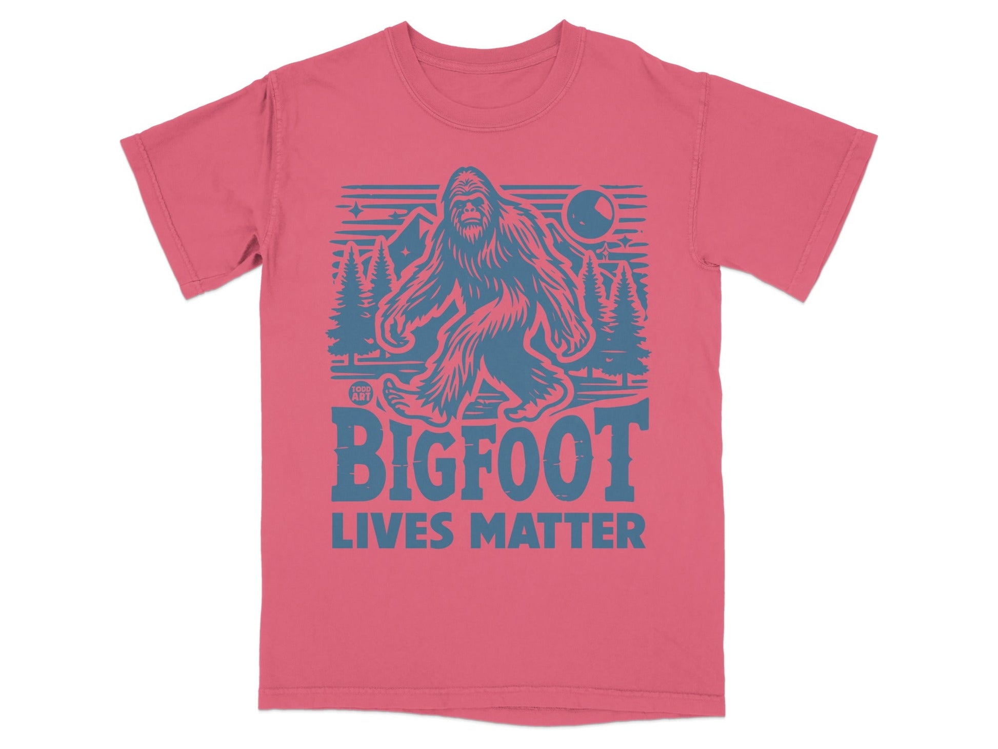 Bigfoot Lives Matter Graphic T-Shirt Unisex Design
