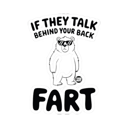 Fart BackTodd Art Sticker