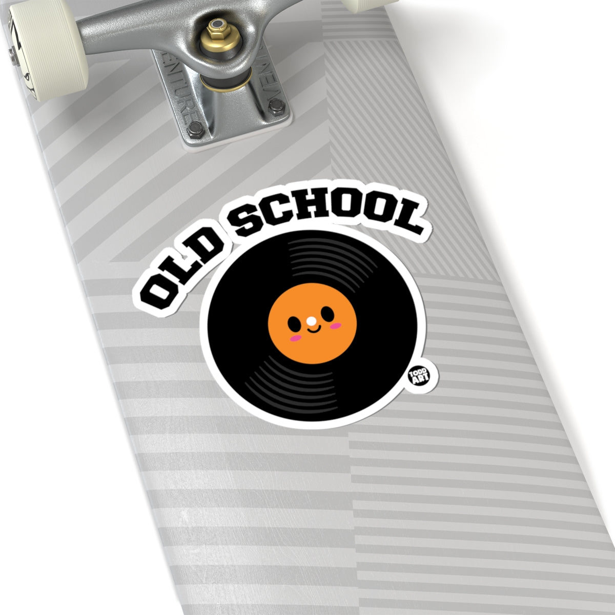 Old School VinylTodd Art Sticker