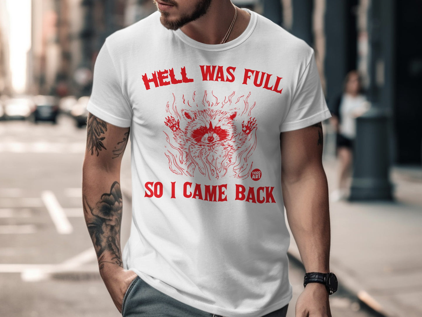 Hell Was Full So I Came Back Graphic Tee