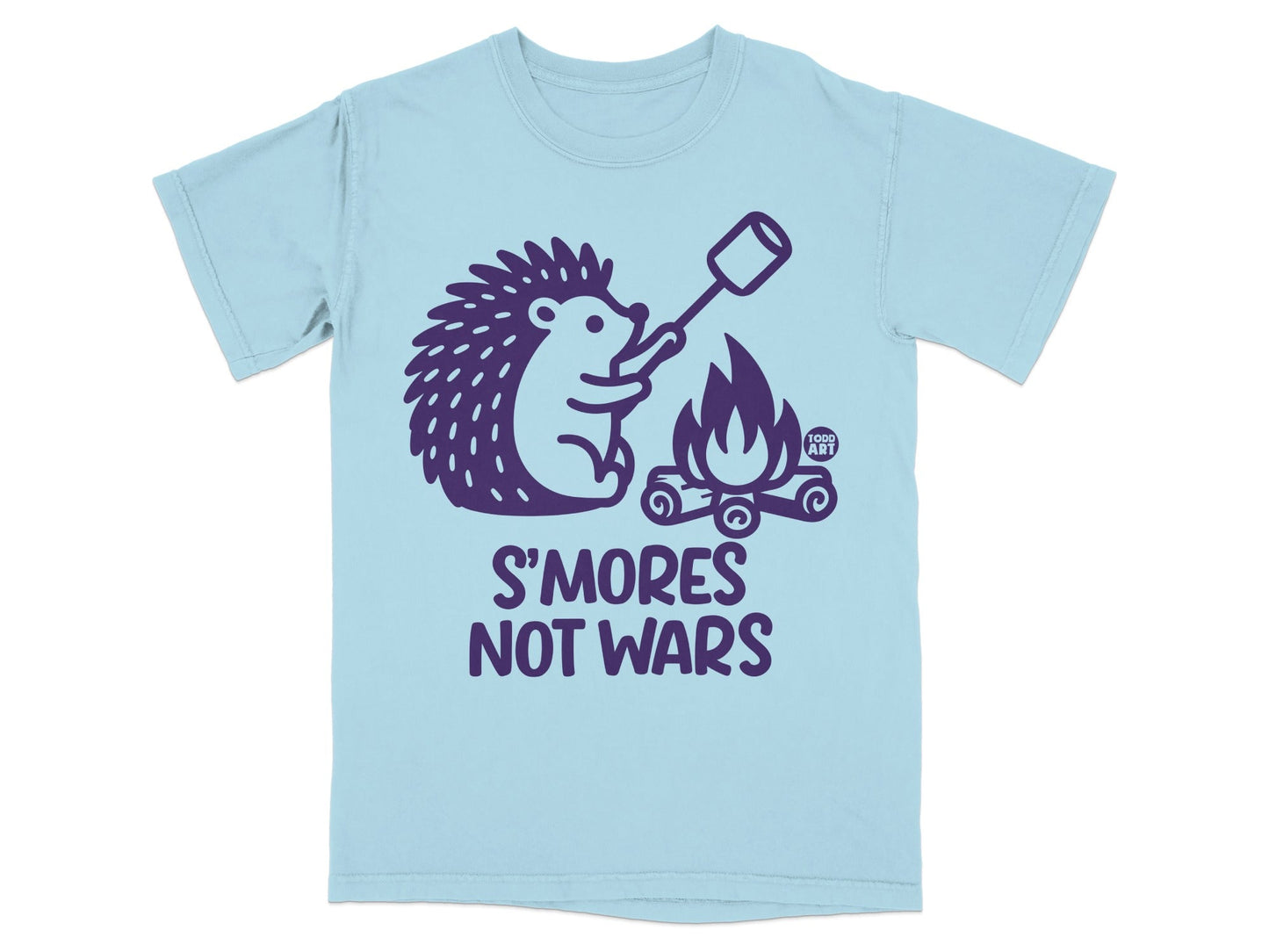 S'mores Not Wars Hedgehog Graphic T-Shirt