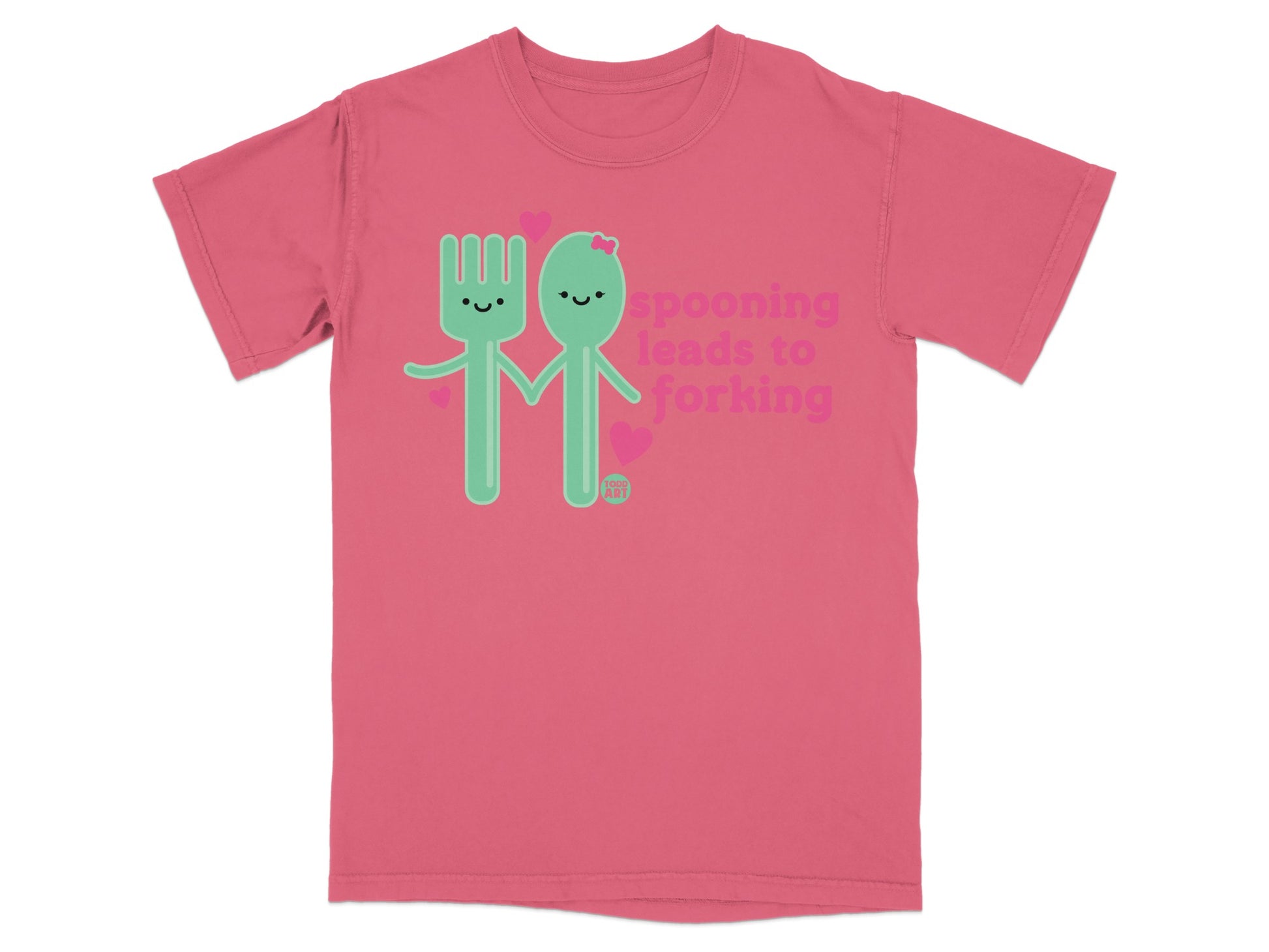 Spoon Fork Hearts Spooning Leads To Forking Product Type
