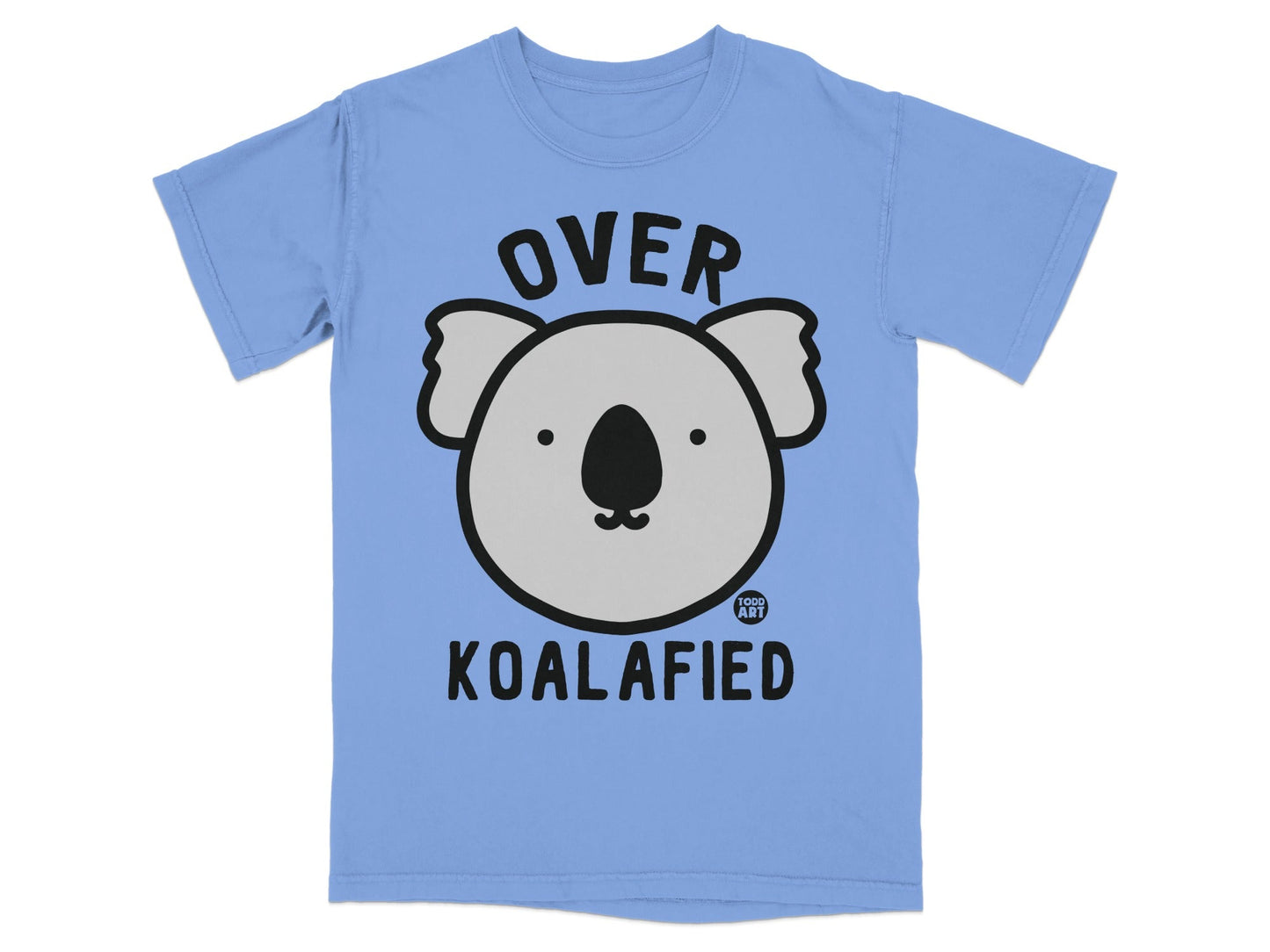 Over Koalafied Cute Koala Graphic T-Shirt