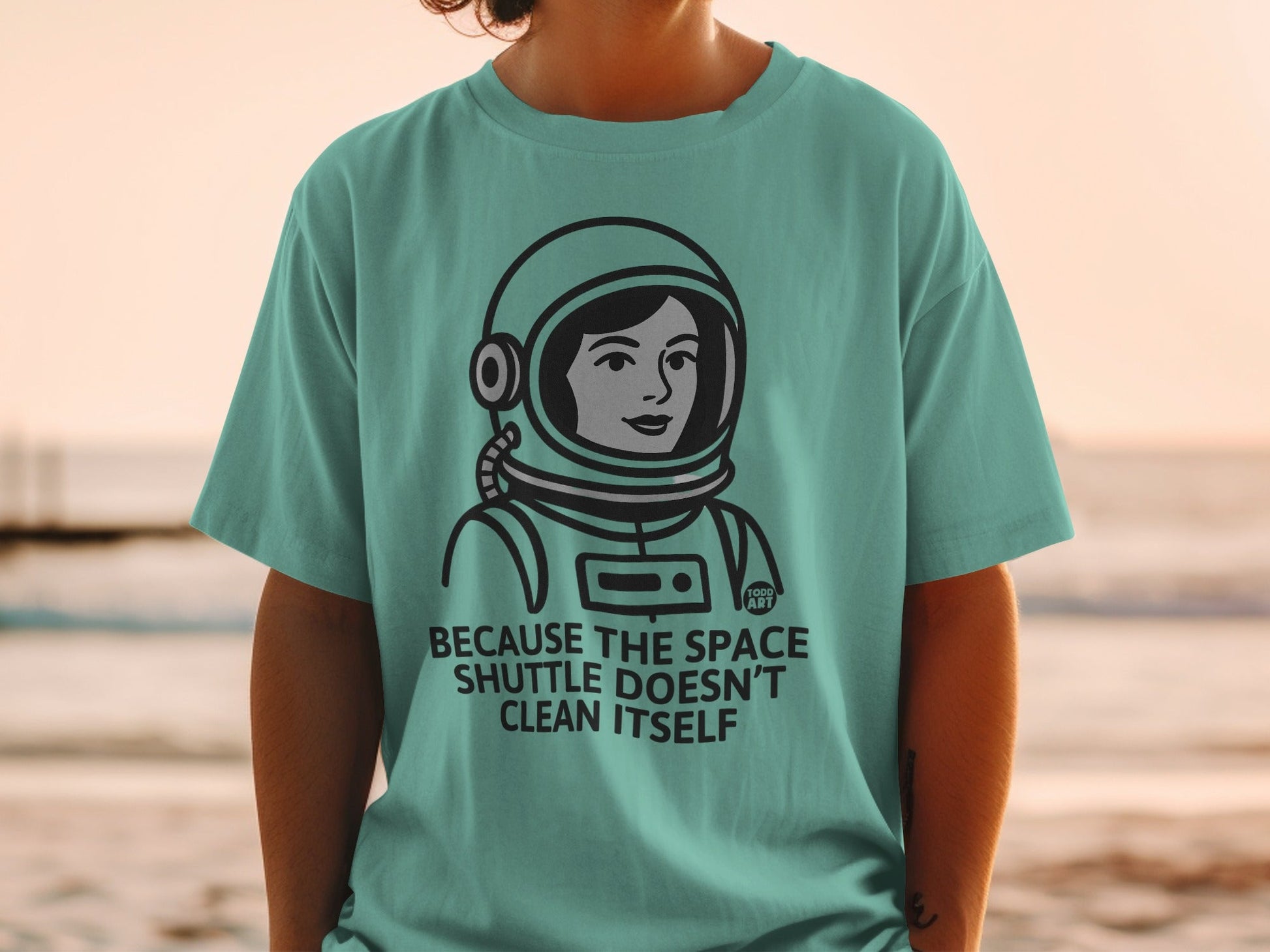 Because The Space Shuttle Doesn't Clean Itself T-Shirt